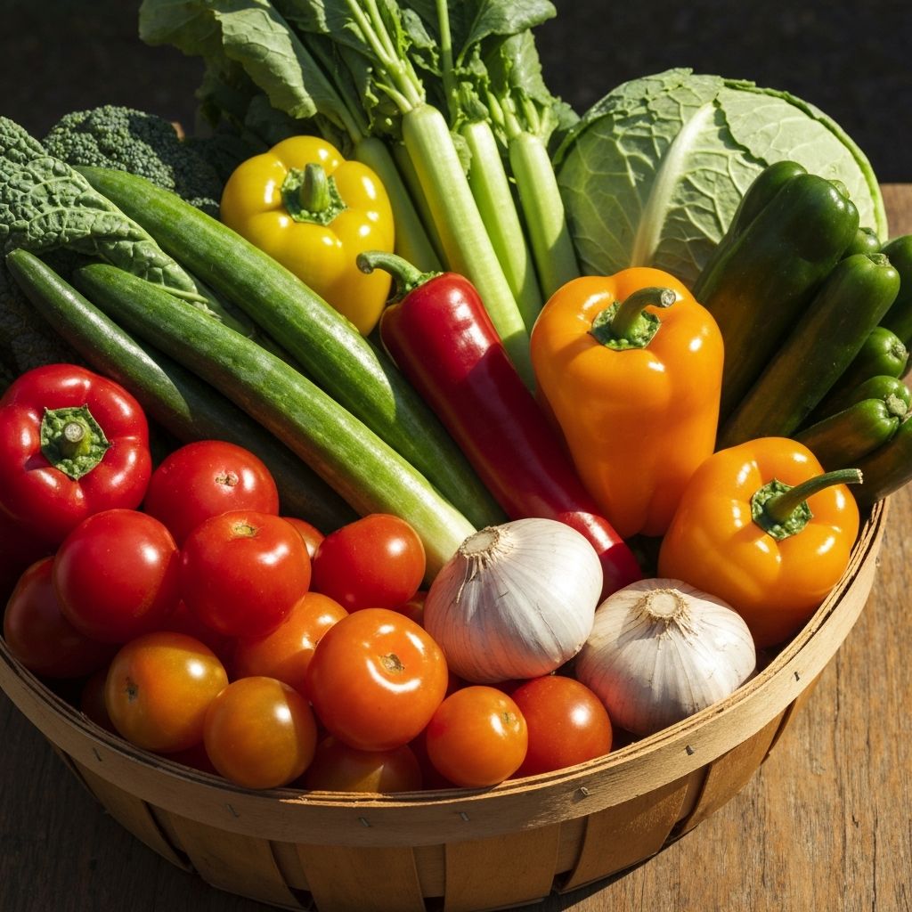 Sayuran segar beragam